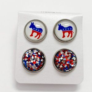 ⭐️2 Pairs Of Earrings